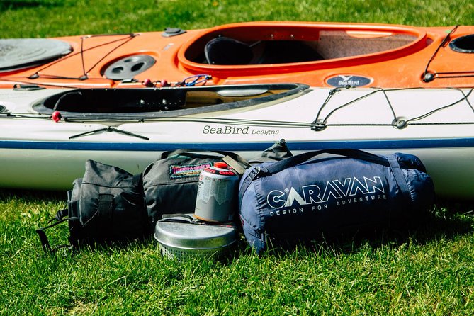 2-day kayaking adventure around Vaxholm in Stockholm Archipelago - self guided - Camping beside the water