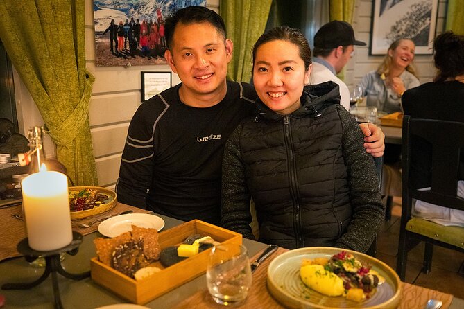 Aurora Tour with Dinner in Abisko - Abisko after dark, with dinner first