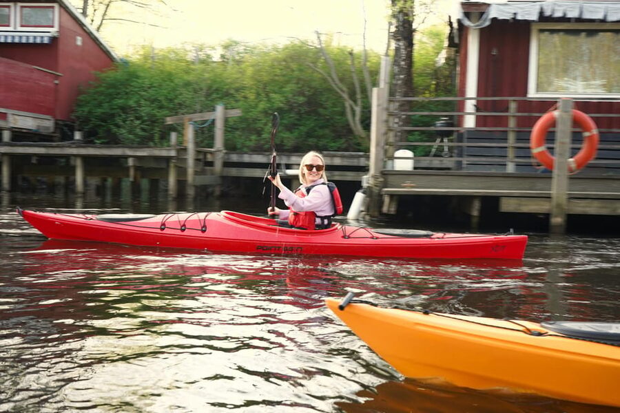 Downstream Säveån Kayak - What the $42 price includes