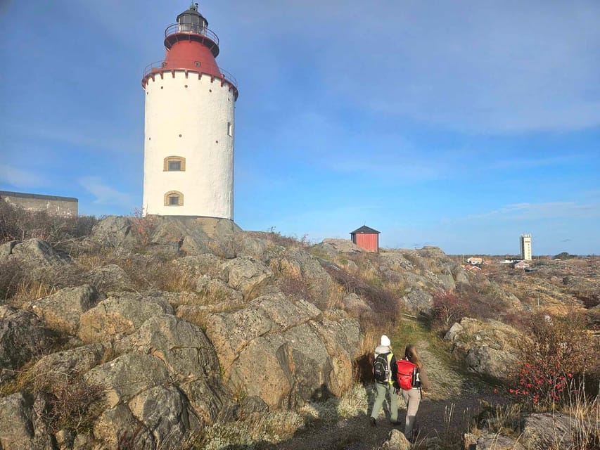 From Stockholm: Archipelago Hike to Landsort Lighthouse - Walking through Öja’s rocky southern end
