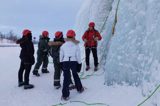 Ice Climbing Experience with Certified Guide - The physical challenge of reaching the top