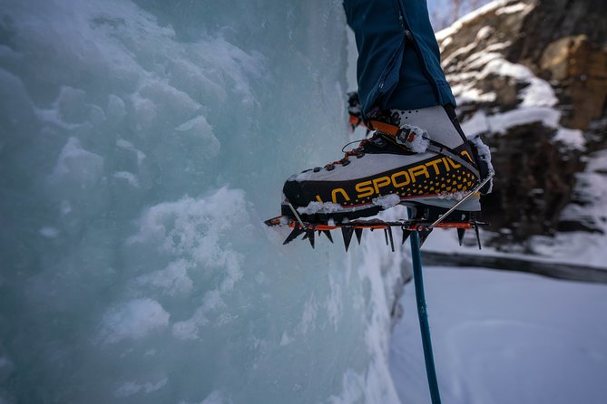 Ice Climbing Experience with Certified Guide - What the $125.93 price includes