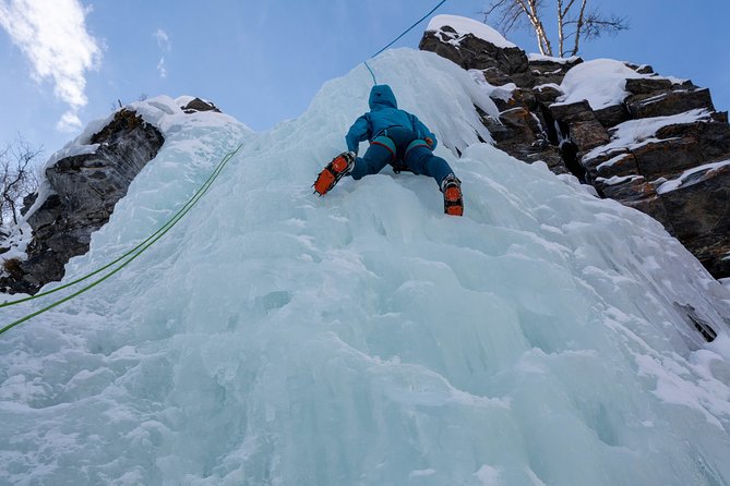 Ice Climbing Experience with Certified Guide - Choosing between the morning and afternoon pickup