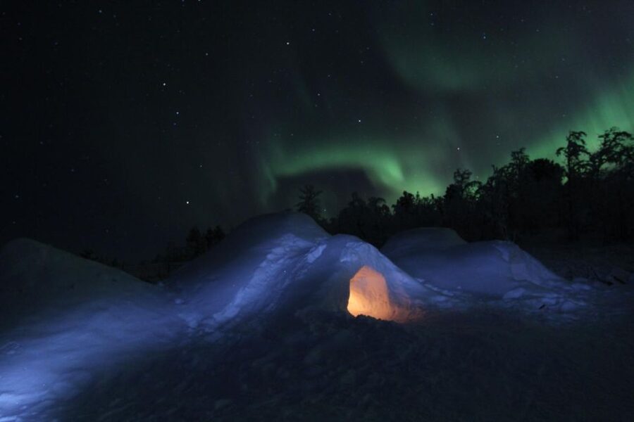 Kiruna: Build your own igloo overnight Tour - What sleeping inside your igloo is really like