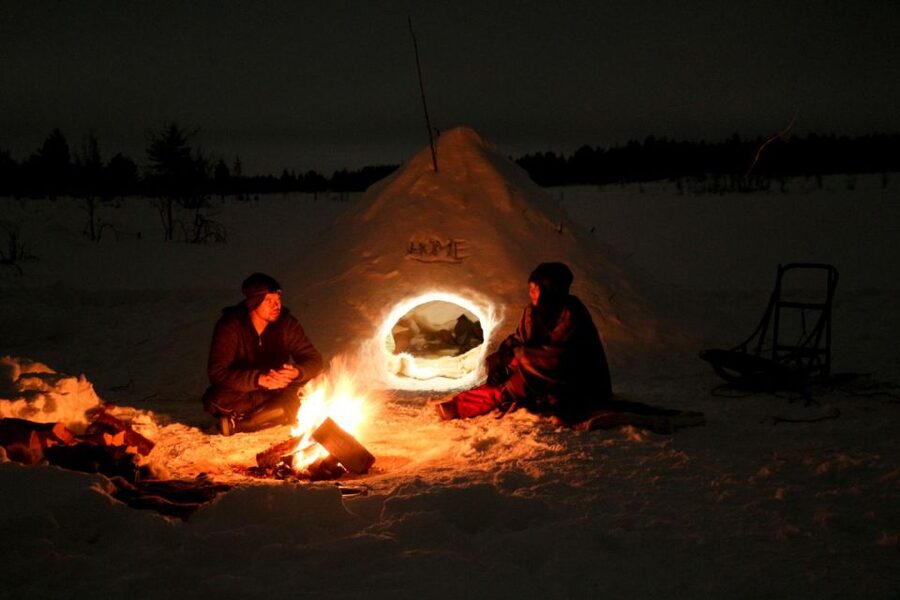 Kiruna: Build your own igloo overnight Tour - A chance to see the Northern Lights