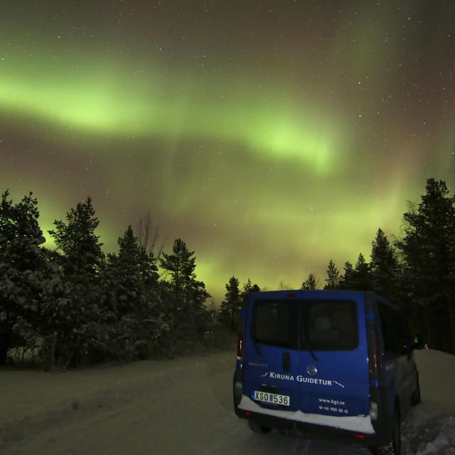 Kiruna: Northern Lights Minivan Chase with Warm Drink - Why this Kiruna Aurora chase works