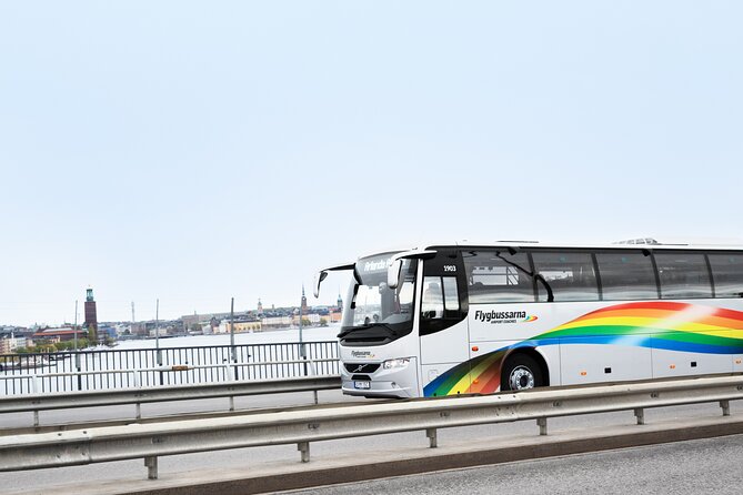 Landvetter Airport Bus Transfer Arrival - From Landvetter Airport to Gothenburg in about 20 minutes