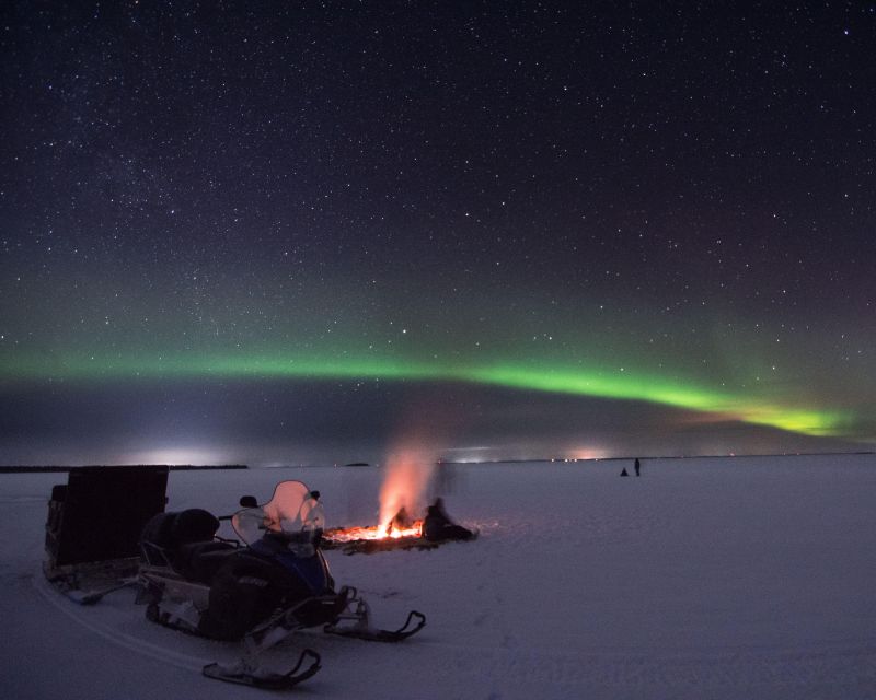 Luleå : Northern Lights Tour on a Snowmobile drawn Sled - Key points at a glance