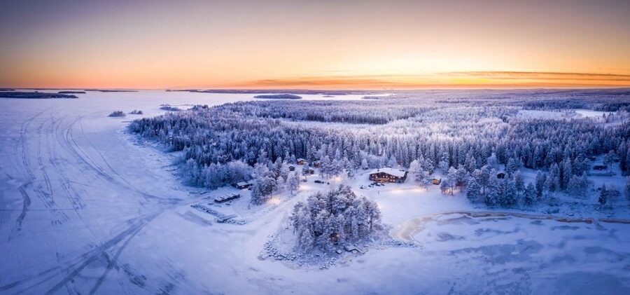 Luleå : Snowmobile - Forest and Ice Nature Tour 2h - Warm clothes, boots, and a less stressful start