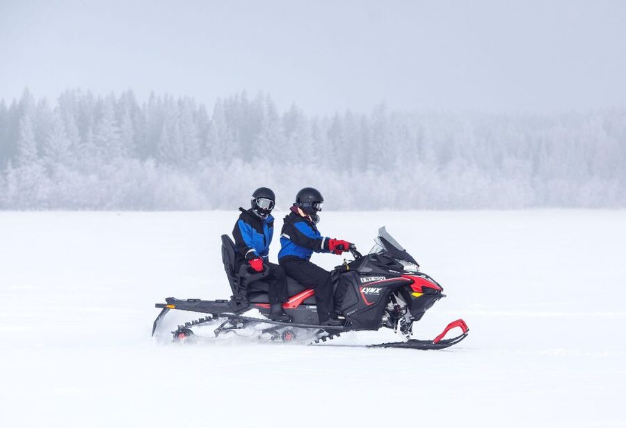 Luleå : Snowmobile - Forest and Ice Nature Tour 2h - Quiet trail stops with tea, coffee, and local stories