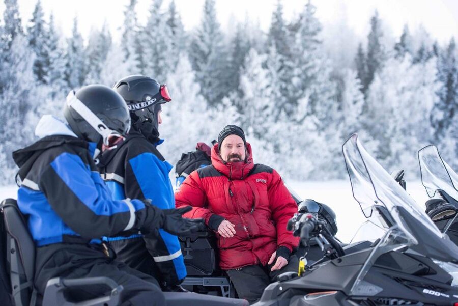 Luleå : Snowmobile - Forest and Ice Nature Tour 2h - A proper Arctic briefing before the engines start