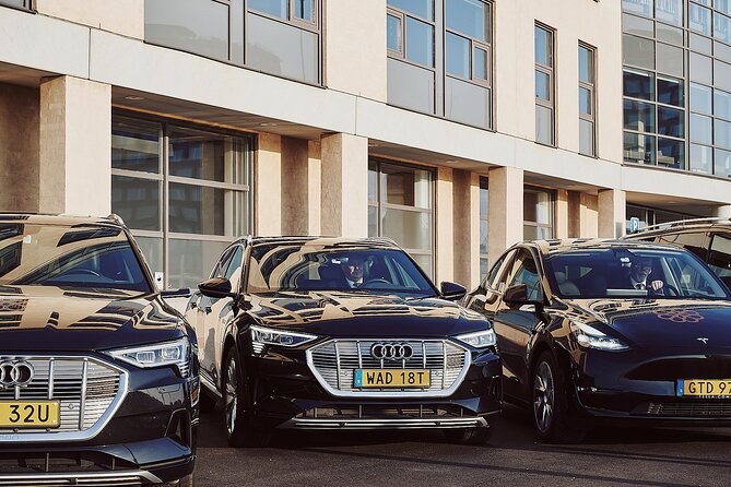 Malmö in 30 Minutes luxury e-car ( Audi & Mercedes ) - A fast introduction to Malmö from Elite Hotel Savoy