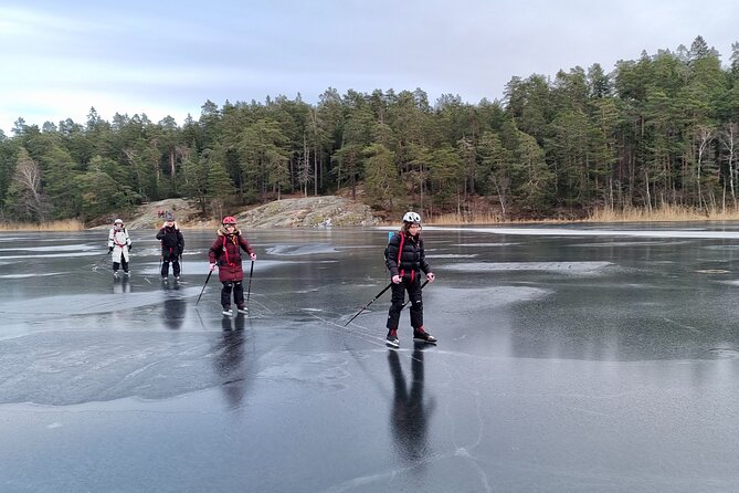 Nordic Ice Skating on a Frozen Lake in Stockholm - What the $179.86 price includes in real value