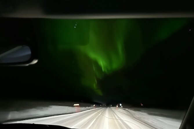 Northern Light hunt with minibus to Abisko 7:30 pm - Photography help and realistic expectations