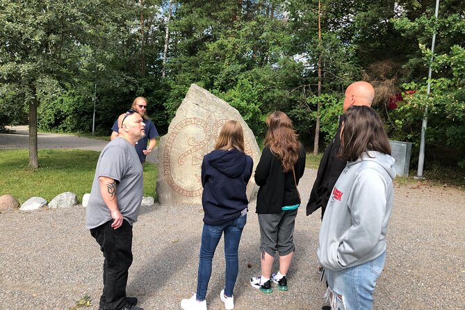 Private viking tour in Stockholm Sweden 3h - Starting with the Jarlabanke Runestones