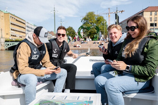Self Drive Electric Boat in the Canals - Starting at Snäckan on Christina Nilssons Gata