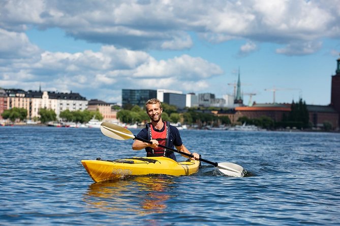 Self-Guided Kayak Adventure In Central Stockholm (Two-man kayak) - Starting at Långholmen Kajak on Kungsholmen