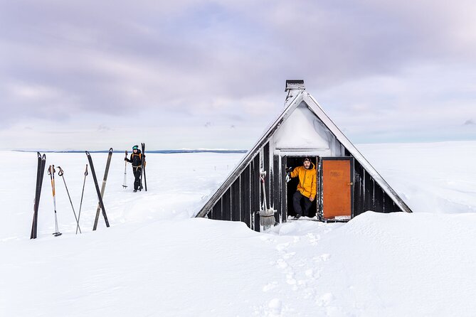 Ski Touring and Winter Fun in Fulufjallet Mountain Plateau - Day 3: Open snow at Anjosvarden