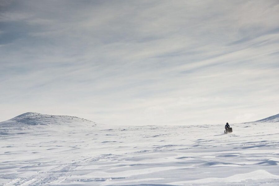 Snowmobile Adventure Abisko (Shared) - The safety briefing comes first
