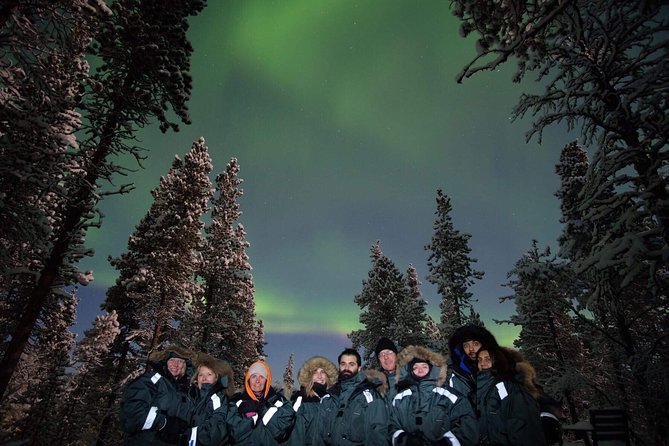 Snowmobile Aurora Expedition with dinner - The aurora hunt: spectacular when conditions cooperate
