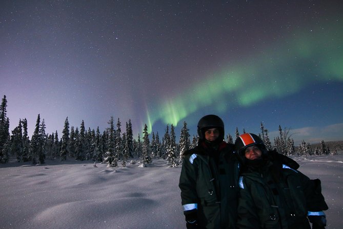 Snowmobile Aurora Expedition with dinner - Family suitability and physical demands
