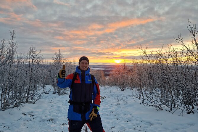 Snowshoe up a Mountain - Fitting snowshoes and settling into the trail