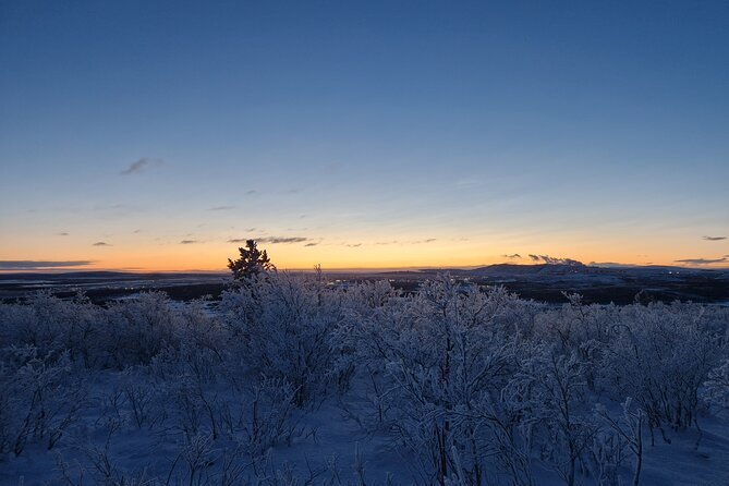 Snowshoe up a Mountain - The return walk and the real level of effort
