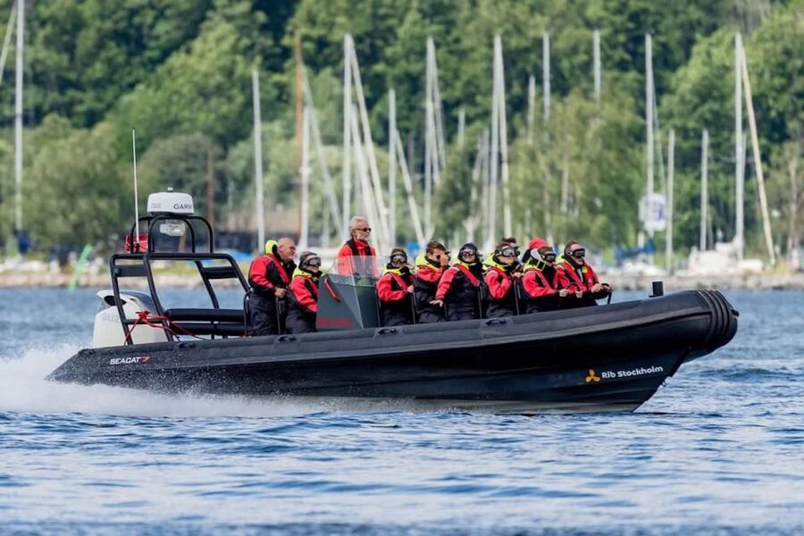 Stockholm: 2-Hour RIB Speed Boat Tour of the Archipelago - The inhabited islands and Swedish summer life