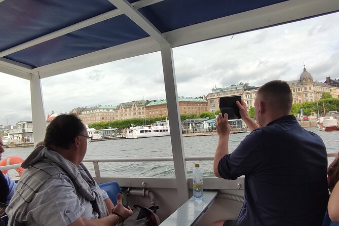 Stockholm- A Beauty On The Water: Old Town Walking Tour and Boat Trip Combined - Boarding at Strömkajen for the canal cruise