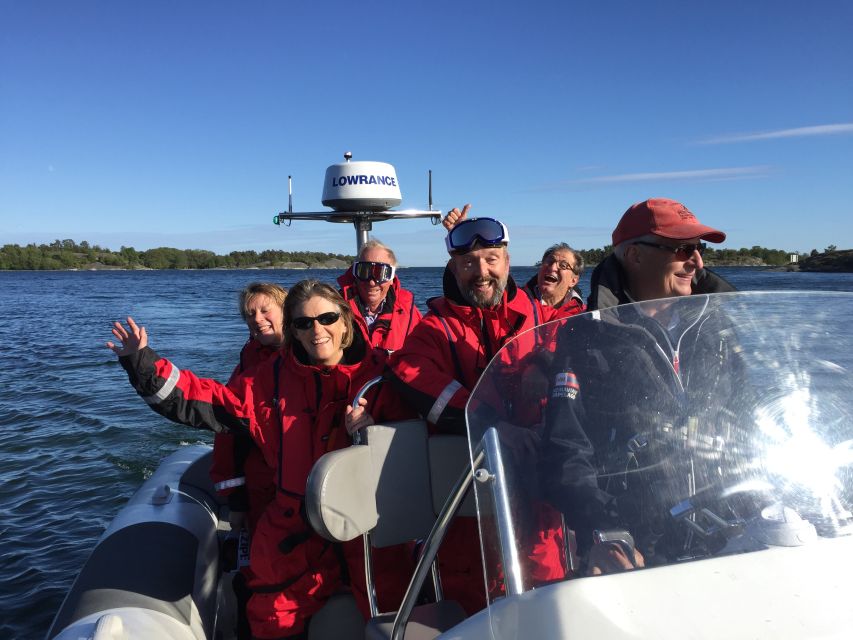 Stockholm Archipelago RIB Speed Boat Tour with Swedish Fika - Key points to know before booking