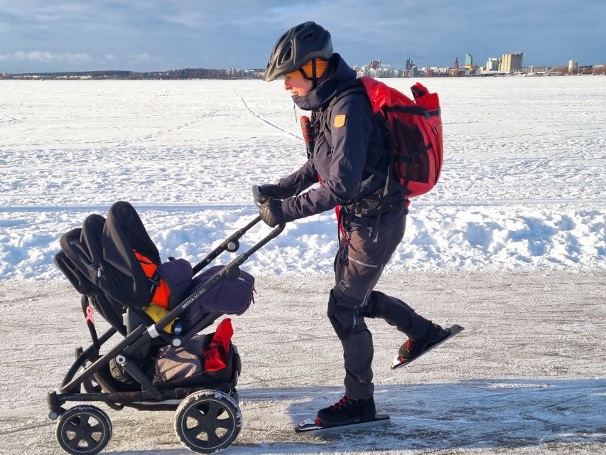Stockholm: Family Friendly Private Ice Skating Tour & Lunch - Lunch, Fika, and Hot Chocolate Outdoors