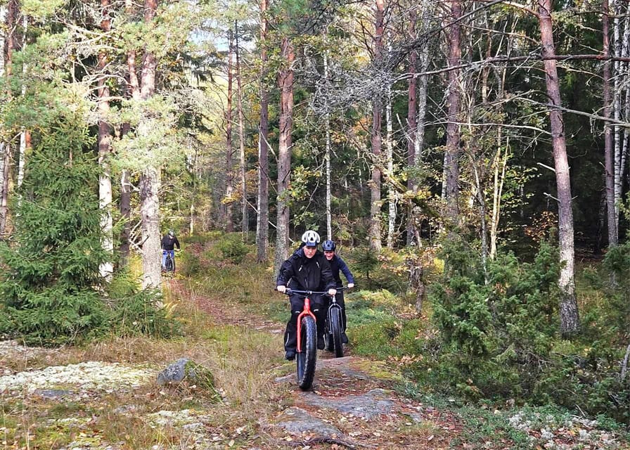 Stockholm: Fat Bike Forest Adventure with Lunch and Sauna - Sauna, Showers, and a Proper Reset