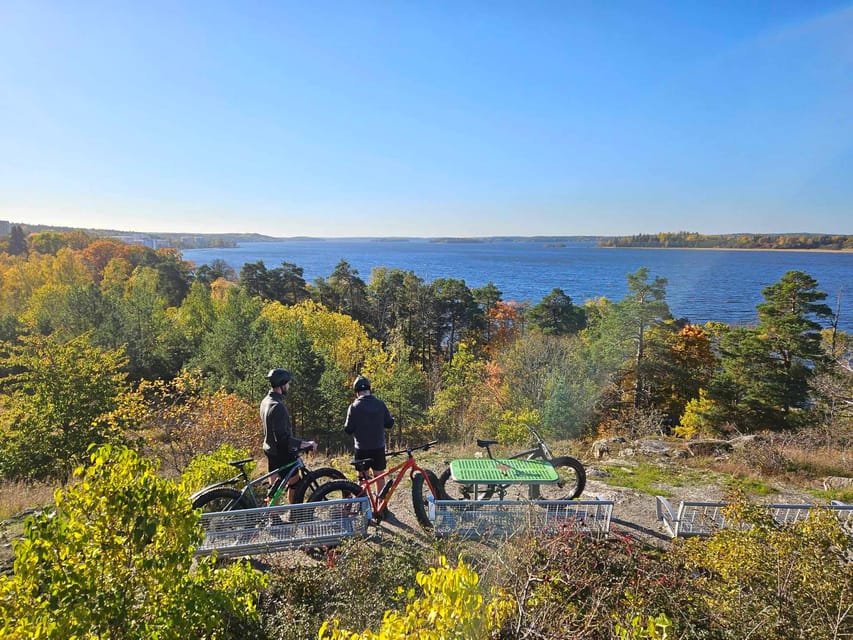 Stockholm: Fat Bike Forest Adventure with Lunch and Sauna - Lunch at the Forest Cafe