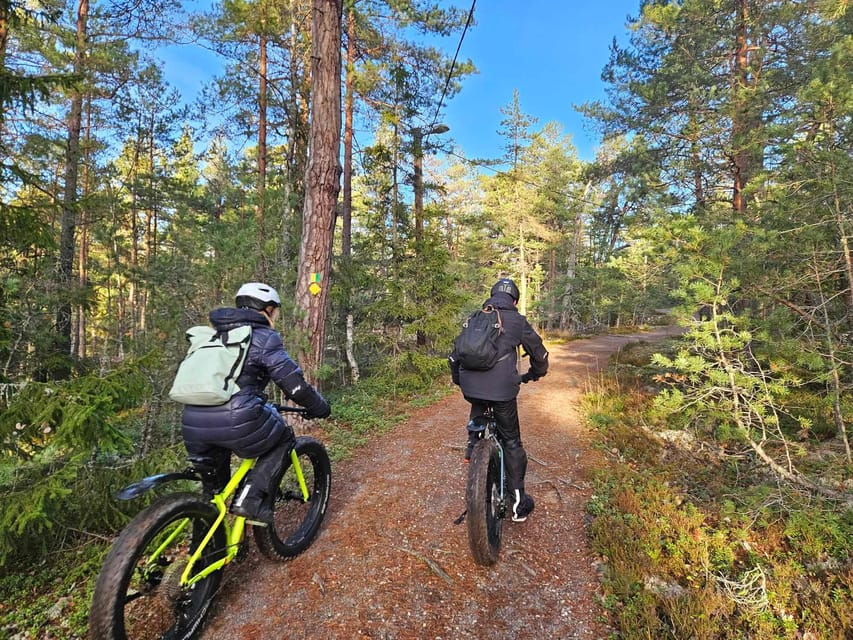 Stockholm: Fat Bike Forest Adventure with Lunch and Sauna - Small Details That Make the Day Work