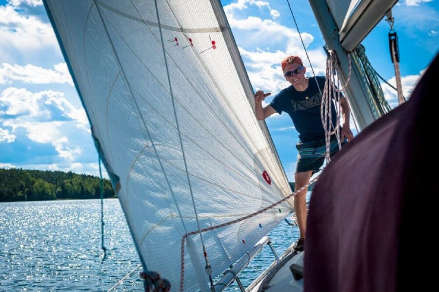 Stockholm: Full Day Archipelago Sailing Tour with Lunch - Swimming in the Baltic Sea