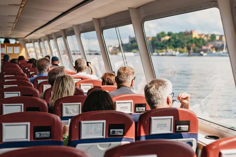 Stockholm: Highlights Boat Tour - The Audio Guide: Useful, but Bring Headphones