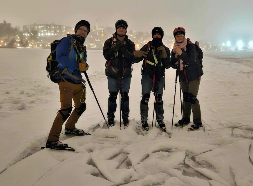 Stockholm: Ice Skating in the Moonlight with Hot Chocolate - Returning by van to the Old Town