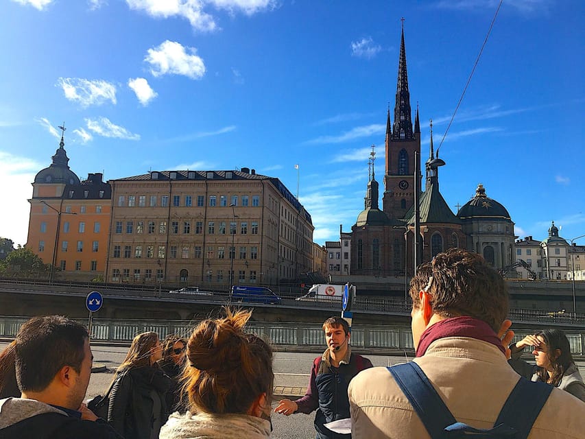 Stockholm: Modern City Walking Tour with Local Guide - New Bridge Square and the Royal Swedish Academy of Music