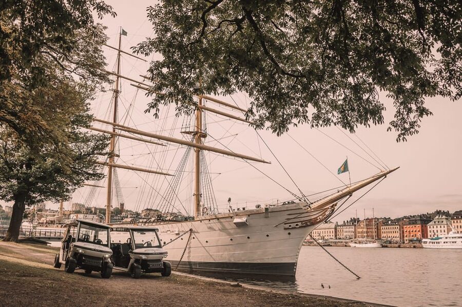 Stockholm Private Golf Cart Tours - Södermalm viewpoints and the best photo opportunities