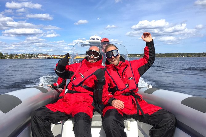 Stockholm RIB Speed Boat Tour - The speed section and the open water