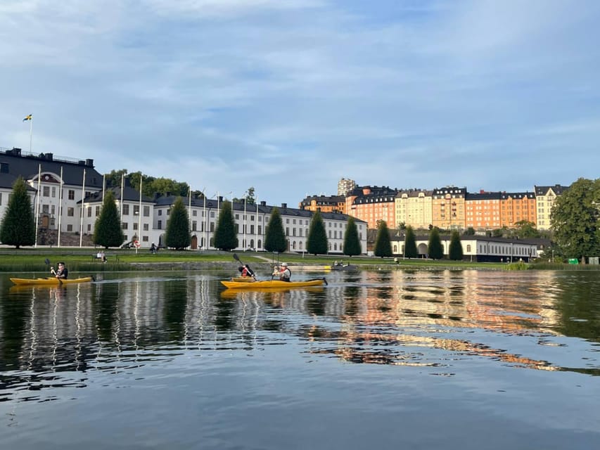 Stockholm: Sunset Kayak Tour in the City + Swedish Fika - Key points to know before you book