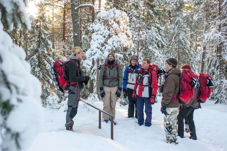 Stockholm: Winter Snowshoe Full-Day Hike - Who will enjoy this day most?