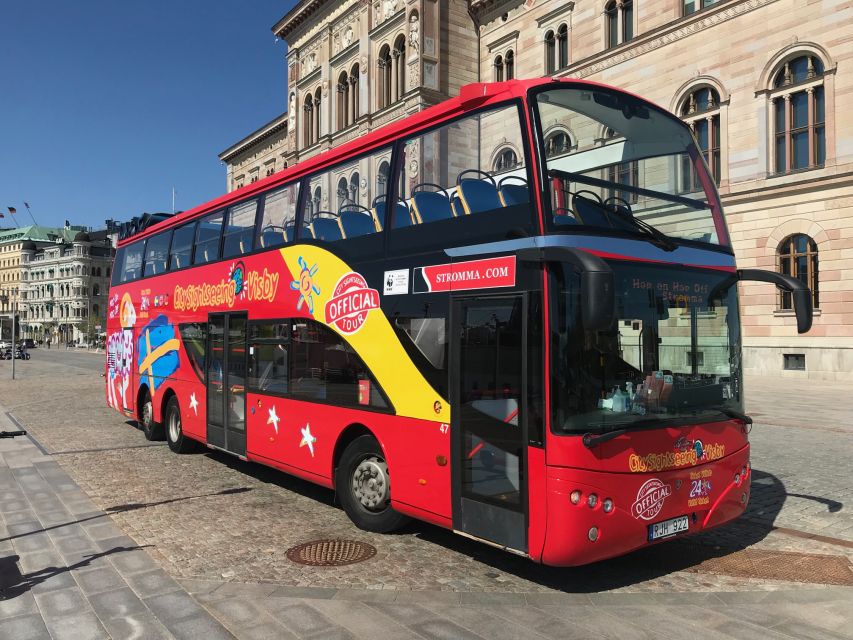 Visby: Hop-On Hop-Off 1 day Bus Tour - Österport and the old town connection