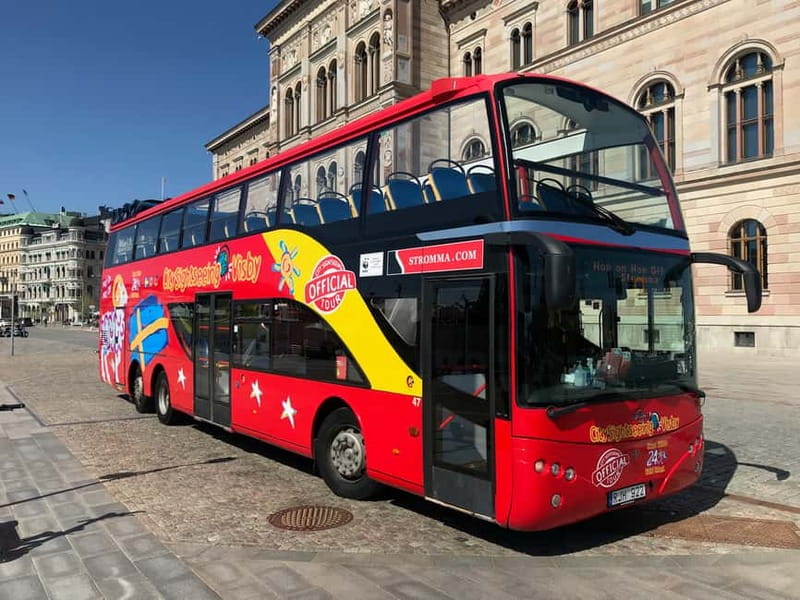 Visby: Hop-On Hop-Off 1 day Bus Tour - Visby Harbour and the cruise terminal