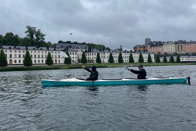 Winter Kayak Tour in Stockholm City (Dry Suit Kayaking) - Seeing Gamla Stan from water level